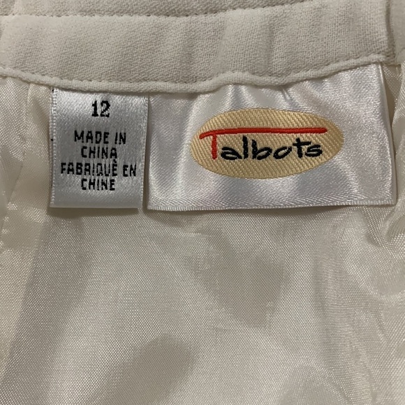 Loft fully lined Off white Suit good condition, career wear, Jacket has stains - Picture 7 of 12